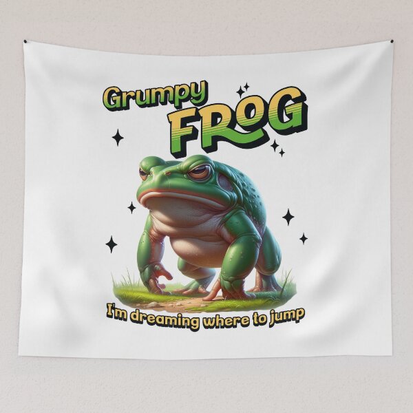 Item preview, Grumpy Frog designed and sold by JansenGS.