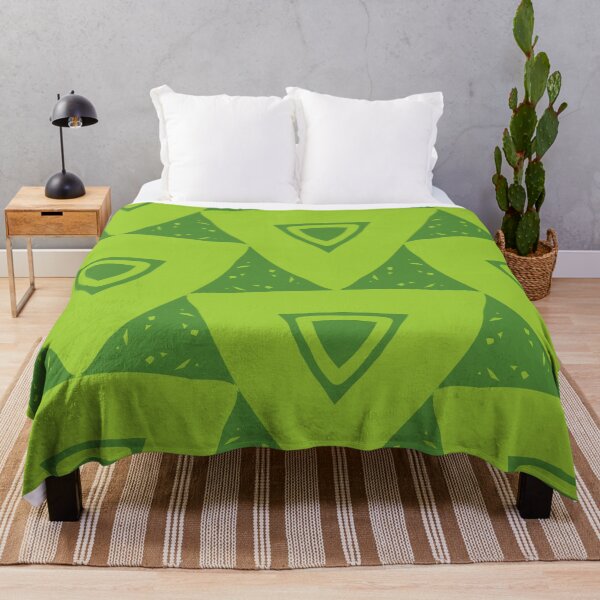 Item preview, Green triangles pattern designed and sold by marina63.
