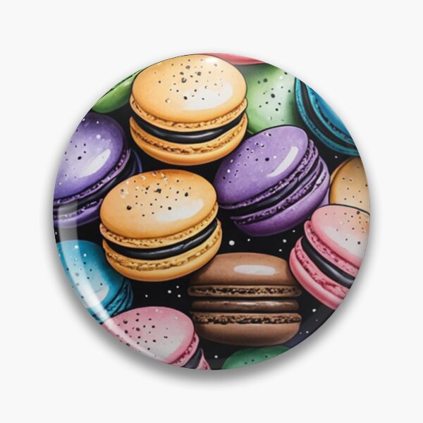 Item preview, pile of macarons designed and sold by Zencookie.
