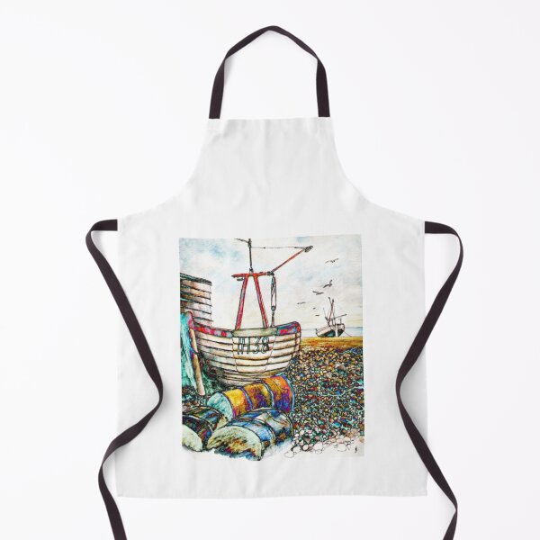 Item preview, Aldeburgh beach mixed media for charity designed and sold by JayTCee.