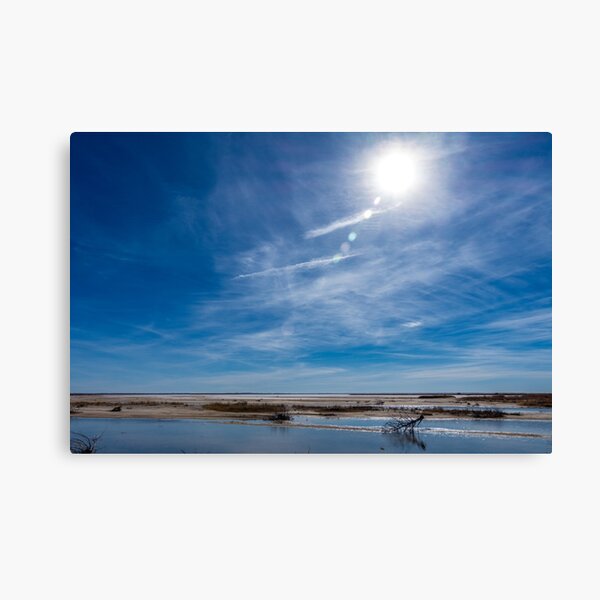 Item preview, Winter Blues At Salt Plains National Wildlife Refuge Oklahoma designed and sold by Debra Martz.