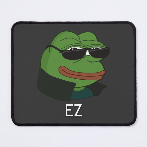 Item preview, EZ Twitch Emote Design Pepe the Frog with shades designed and sold by WideHardoGFX.