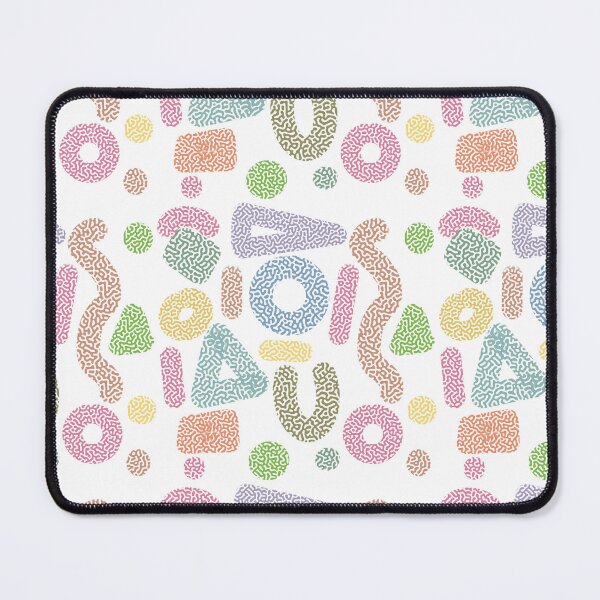 Item preview, Colored Shapes with texture designed and sold by TheMuddyCatCo.