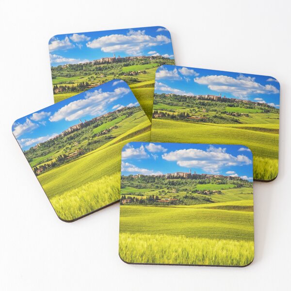 Item preview, Spring landscape in Val d'Orcia. Pienza, Tuscany designed and sold by Stefano Orazzini.