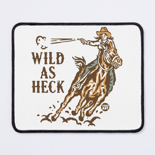 Item preview, WILD AS HECK designed and sold by TODD GOLDMAN.