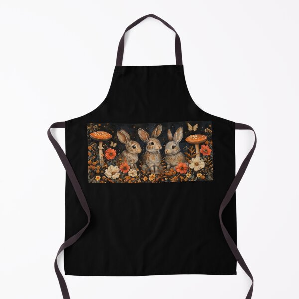 Item preview, Cute Bunnies in Whimsical Forest designed and sold by MargaretWiktor.