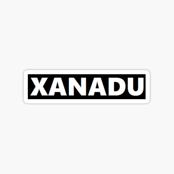 xanadu Sticker