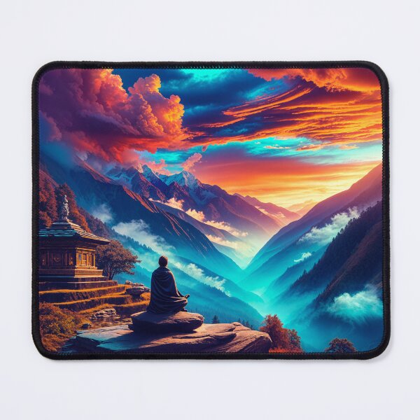 Item preview, "Contemplative Ascents: Exploring Inner Peace" designed and sold by MindVibe.