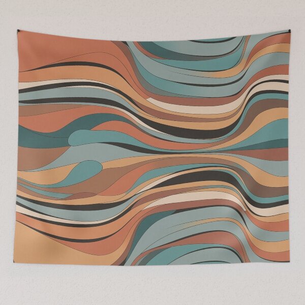 Item preview, Waves Pattern designed and sold by Haji  Kamora.