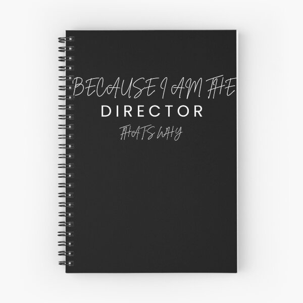 Item preview, Because I'm The Director That's Why T-Shirt T-Shirt designed and sold by FeatSky.