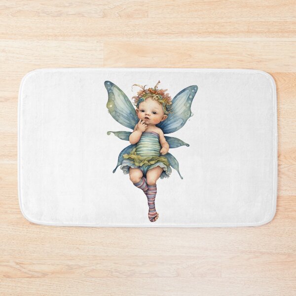 Item preview, Baby Fairy Toddler Enchanting Watercolor Graphic of Mystic World  designed and sold by dcohea.