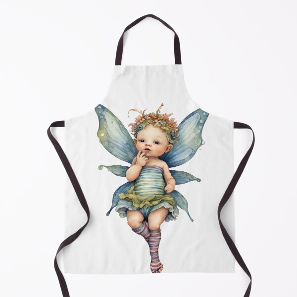 Item preview, Baby Fairy Toddler Enchanting Watercolor Graphic of Mystic World designed and sold by dcohea.