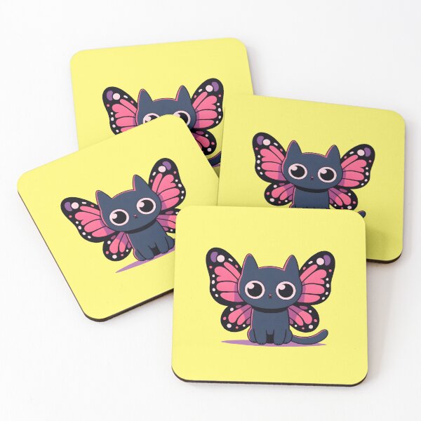 Item preview, Butterfly cat designed and sold by Anna Halasek.