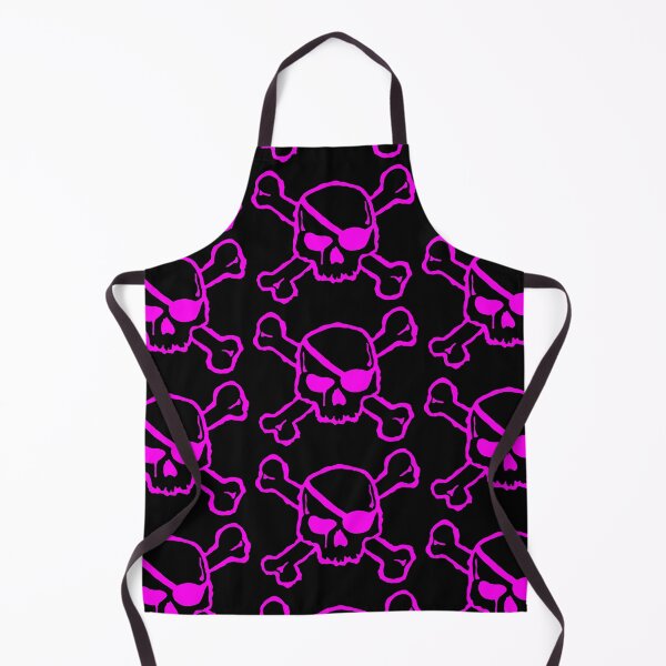 Item preview, Skull on bones in pink designed and sold by einmal-art.