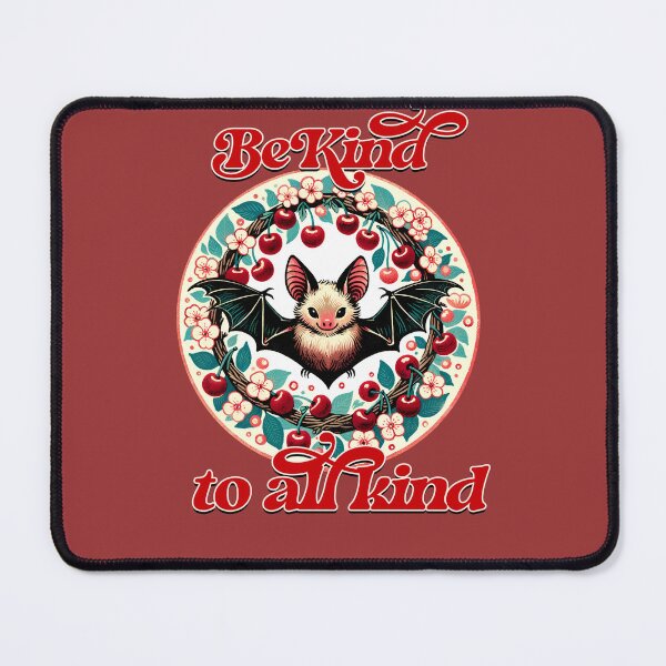Item preview, Be Kind to all kind cute fruit bat designed and sold by FrictionMaxxing.