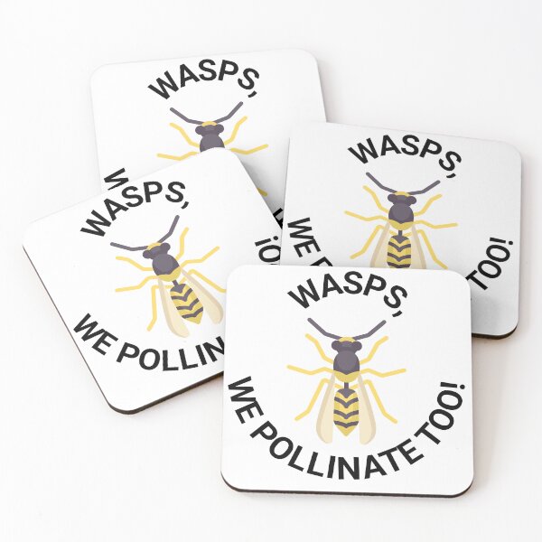 Item preview, Wasps Pollinate too! designed and sold by Jesse Hurlburt.