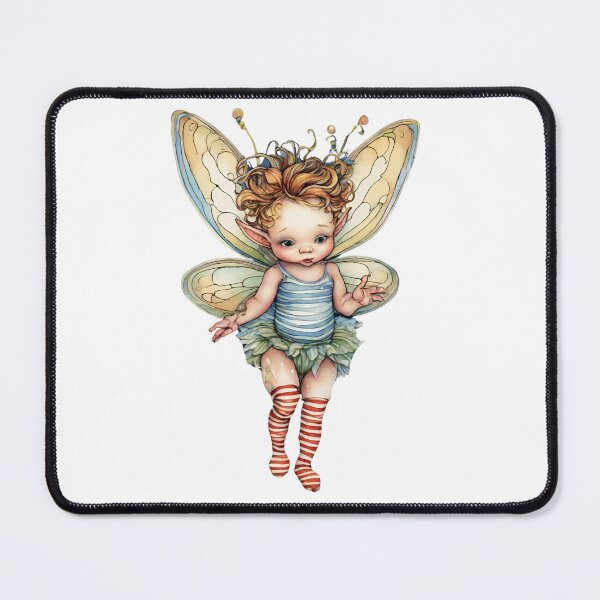 Item preview, Baby Fairy Toddler Enchanting Watercolor Graphic of Mystic World designed and sold by dcohea.