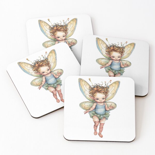 Item preview, Baby Fairy Toddler Enchanting Watercolor Graphic of Mystic World  designed and sold by dcohea.