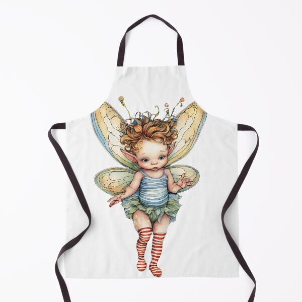 Item preview, Baby Fairy Toddler Enchanting Watercolor Graphic of Mystic World designed and sold by dcohea.