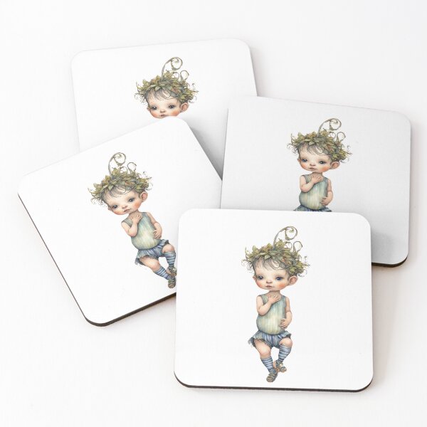 Item preview, Baby Fairy Toddler Enchanting Watercolor Graphic of Mystic World  designed and sold by dcohea.