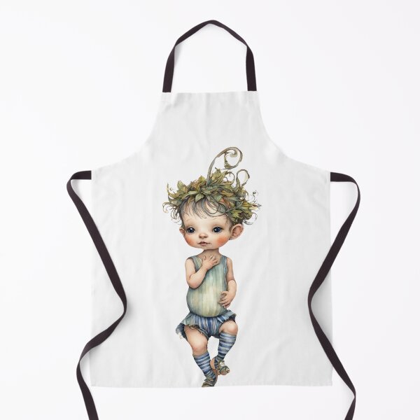 Item preview, Baby Fairy Toddler Enchanting Watercolor Graphic of Mystic World designed and sold by dcohea.