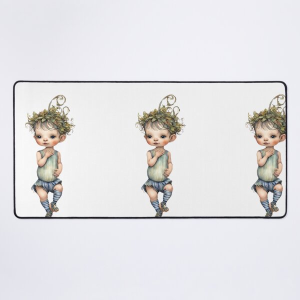 Item preview, Baby Fairy Toddler Enchanting Watercolor Graphic of Mystic World designed and sold by dcohea.