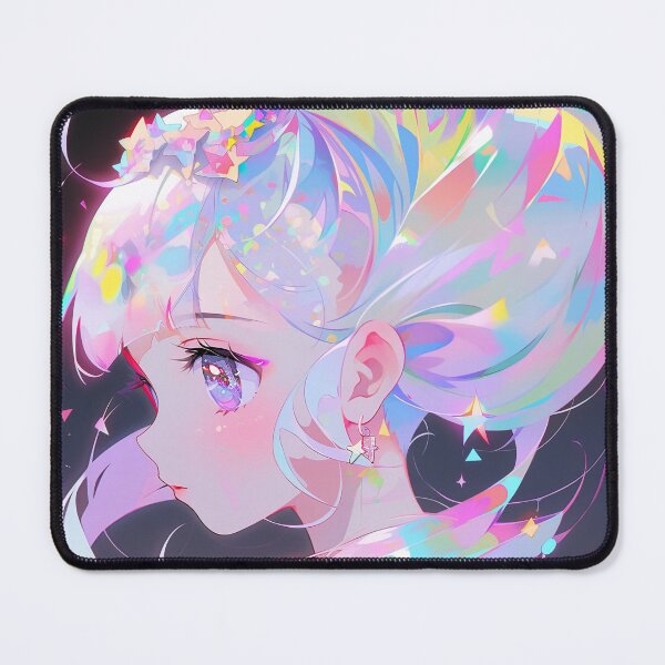 Item preview, Pastel Star Sparkle Fantasy Anime Girl designed and sold by bubblegoth.
