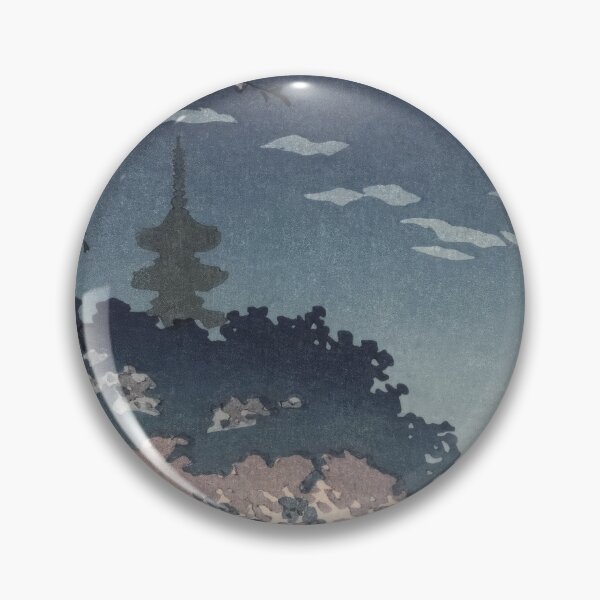 Item preview, Koitsu Yokohama Sankei Garden (Shinobazu Pond)  Woodblock Print designed and sold by TeeARTHY.