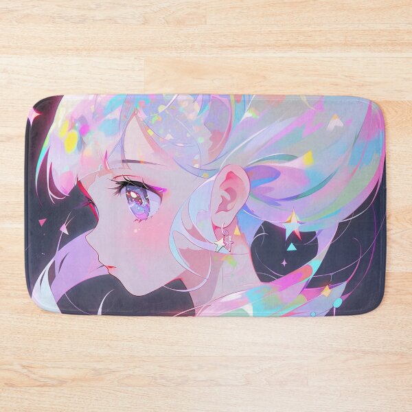 Item preview, Pastel Star Sparkle Fantasy Anime Girl designed and sold by bubblegoth.