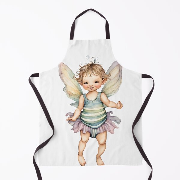 Item preview, Baby Fairy Toddler Enchanting Watercolor Graphic of Mystic World designed and sold by dcohea.