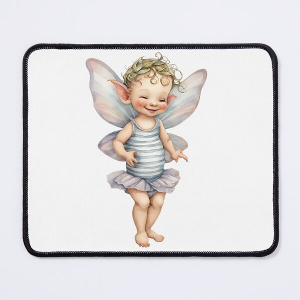 Item preview, Baby Fairy Toddler Enchanting Watercolor Graphic of Mystic World designed and sold by dcohea.
