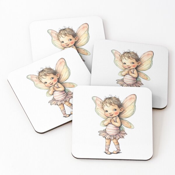Item preview, Baby Fairy Toddler Enchanting Watercolor Graphic of Mystic World  designed and sold by dcohea.
