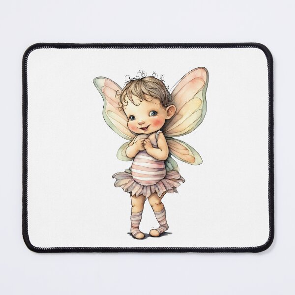 Item preview, Baby Fairy Toddler Enchanting Watercolor Graphic of Mystic World designed and sold by dcohea.