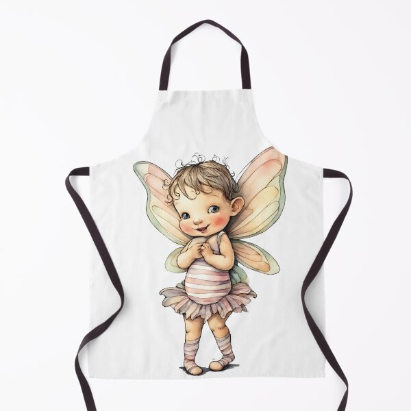 Item preview, Baby Fairy Toddler Enchanting Watercolor Graphic of Mystic World designed and sold by dcohea.