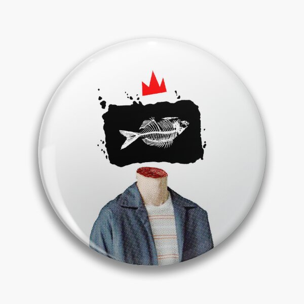 Item preview, Surreal Fish Boy with a Crown designed and sold by DigiRedRounak.