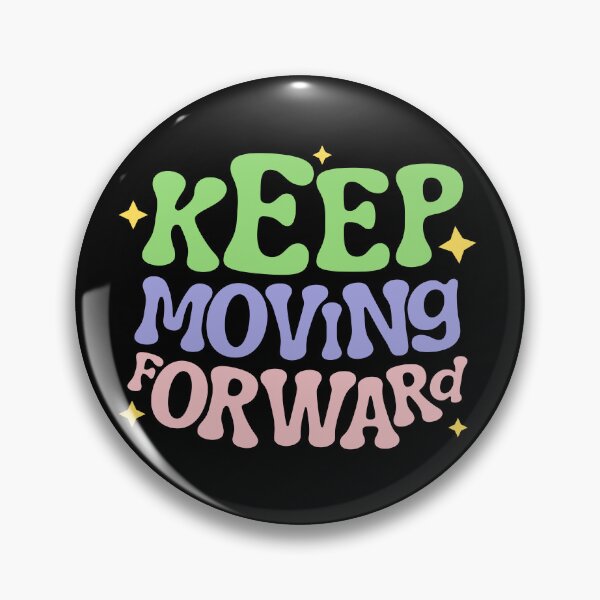 Item preview, keep moving forward designed and sold by itswallcraft.
