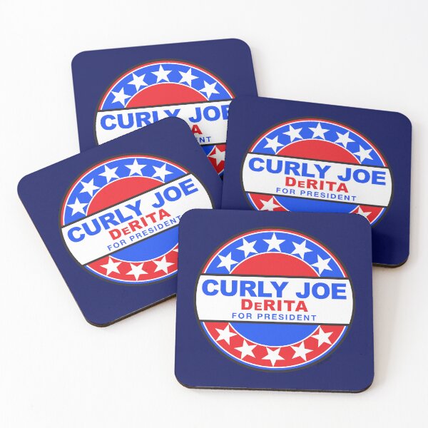 Item preview, CURLY JOE DERITA For President - THREE STOOGES designed and sold by phigment-art.