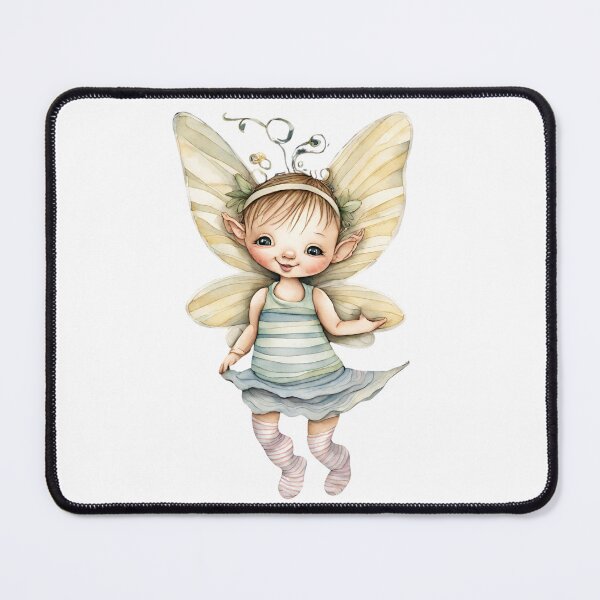 Item preview, Baby Fairy Toddler Enchanting Watercolor Graphic of Mystic World designed and sold by dcohea.