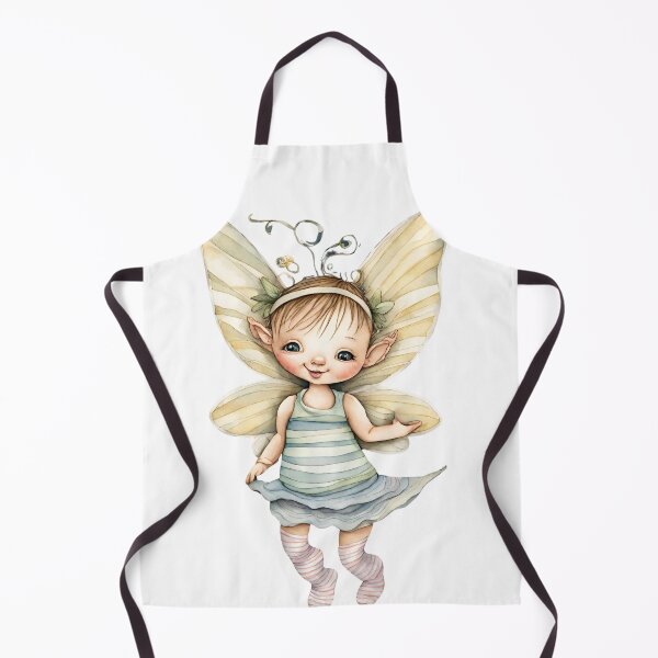 Item preview, Baby Fairy Toddler Enchanting Watercolor Graphic of Mystic World designed and sold by dcohea.