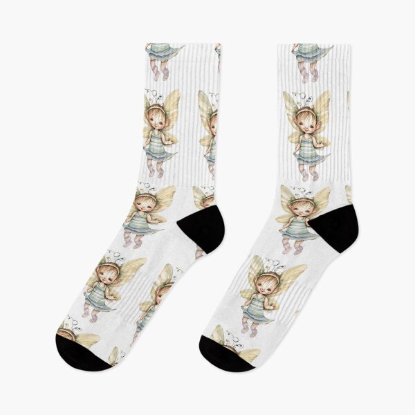 Item preview, Baby Fairy Toddler Enchanting Watercolor Graphic of Mystic World  designed and sold by dcohea.