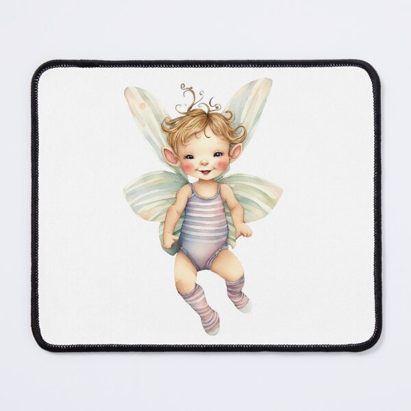 Item preview, Baby Fairy Toddler Enchanting Watercolor Graphic of Mystic World designed and sold by dcohea.