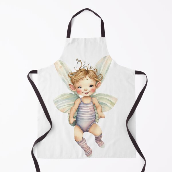 Item preview, Baby Fairy Toddler Enchanting Watercolor Graphic of Mystic World designed and sold by dcohea.