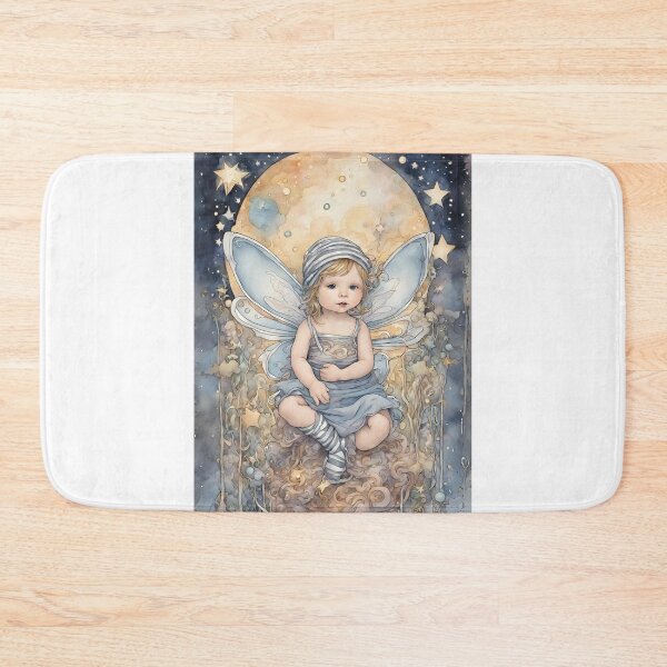 Item preview, Baby Fairy Toddler Enchanting Watercolor Graphic of Mystic World  designed and sold by dcohea.