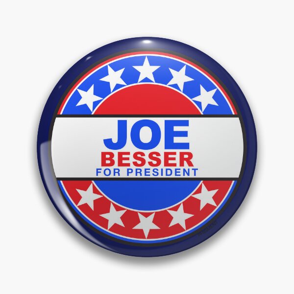 Item preview, JOE BESSER For President - THREE STOOGES designed and sold by phigment-art.