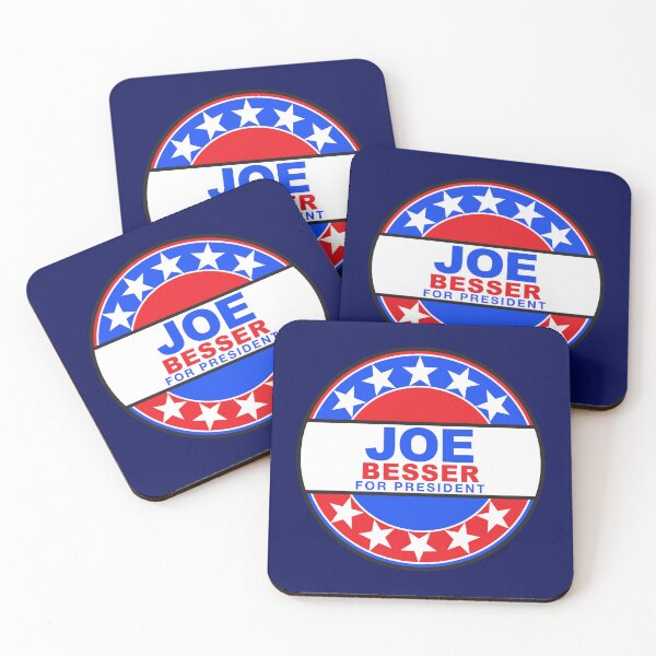 Item preview, JOE BESSER For President - THREE STOOGES designed and sold by phigment-art.