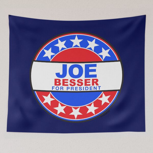 Item preview, JOE BESSER For President - THREE STOOGES designed and sold by phigment-art.