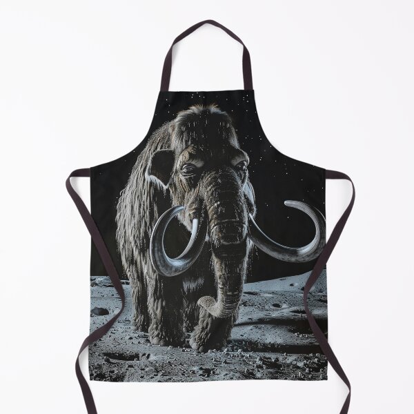 Item preview, Woolly Mammoth on the moon designed and sold by Brendon987.