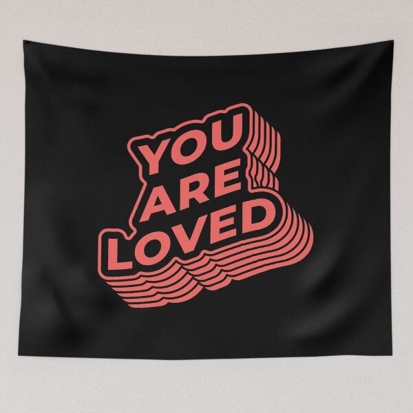 Item preview, you are loved designed and sold by itswallcraft.