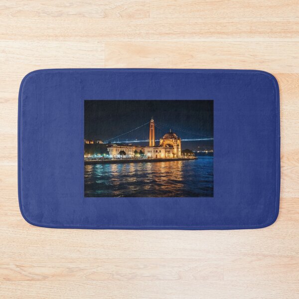 Item preview, Beautiful night scene of Bosphorus Istanbul designed and sold by Imagetore.