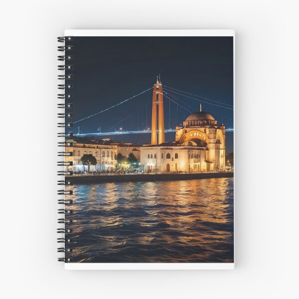 Item preview, Beautiful night scene of Bosphorus Istanbul designed and sold by Imagetore.